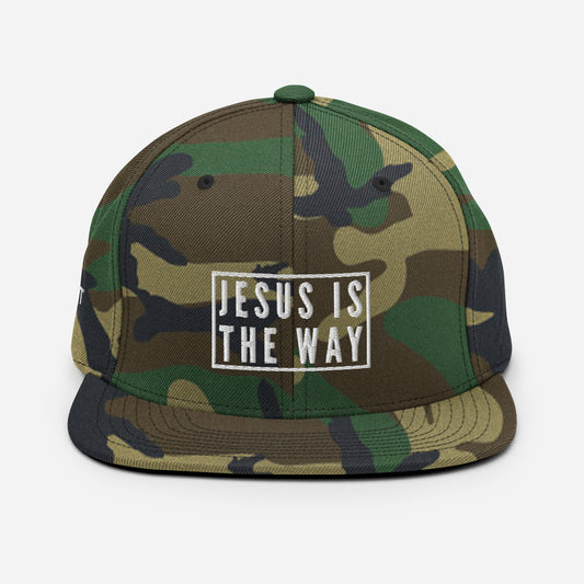 JESUS IS THE WAY Snapback Hat