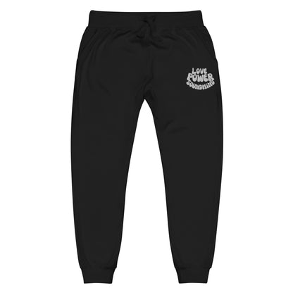 WOMEN's LOVE,POWER,SOUNDMIND  fleece sweatpants