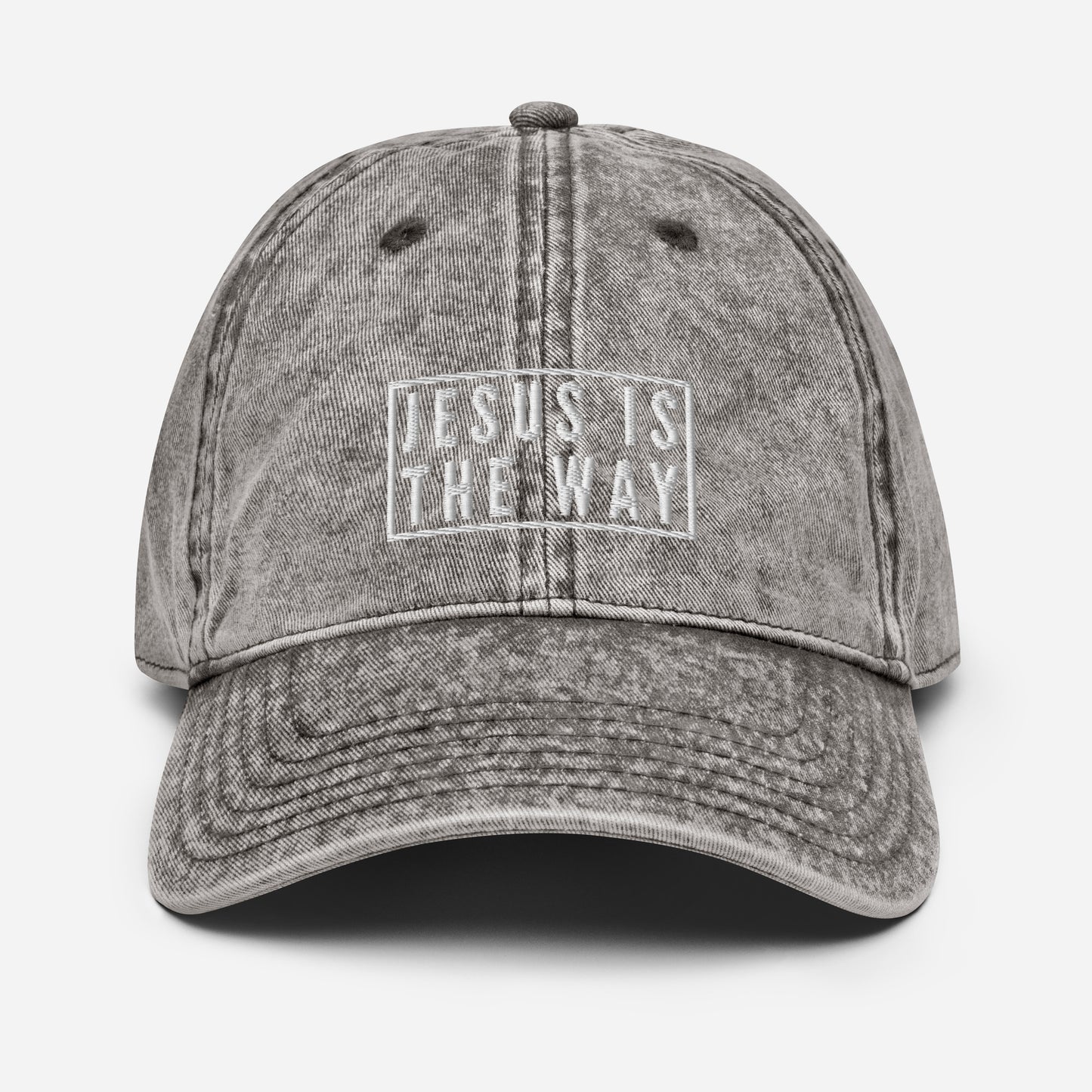 JESUS IS THE WAY Vintage Cotton Twill Cap