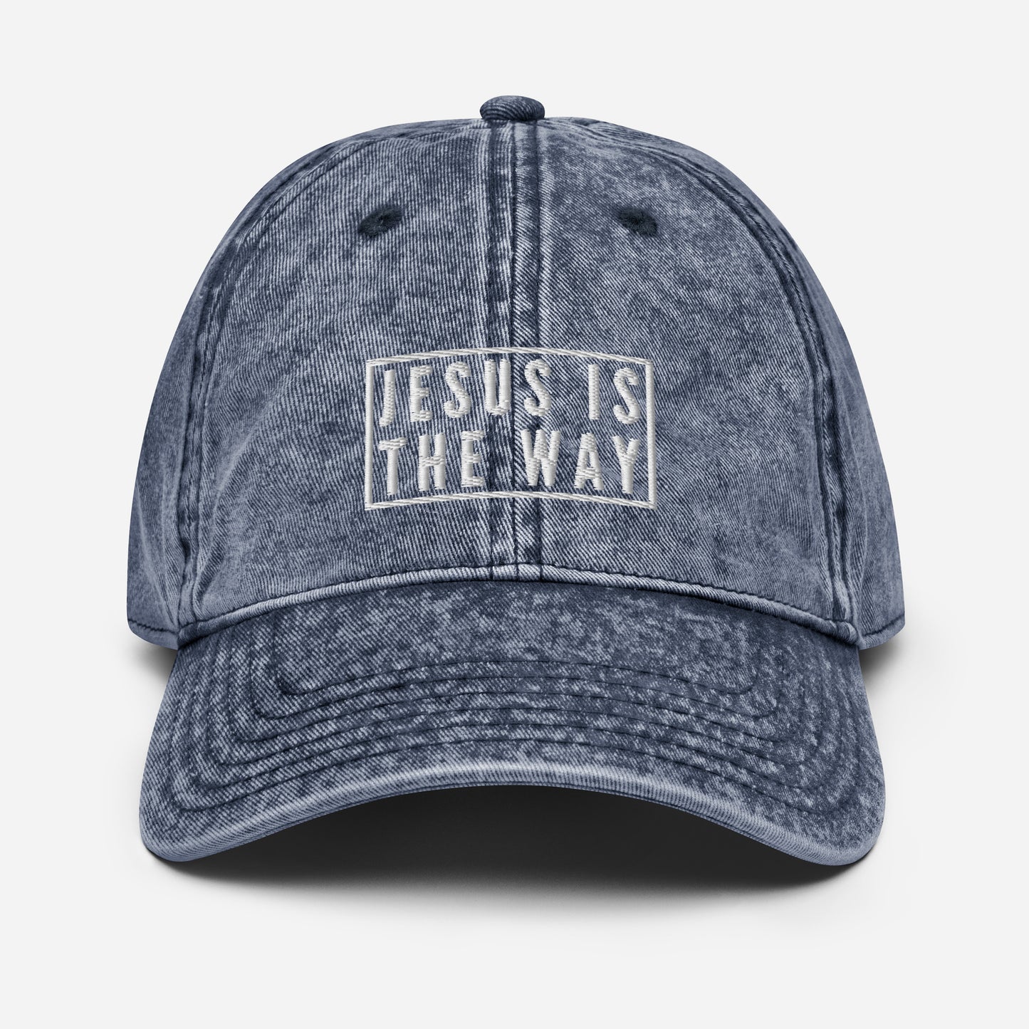 JESUS IS THE WAY Vintage Cotton Twill Cap